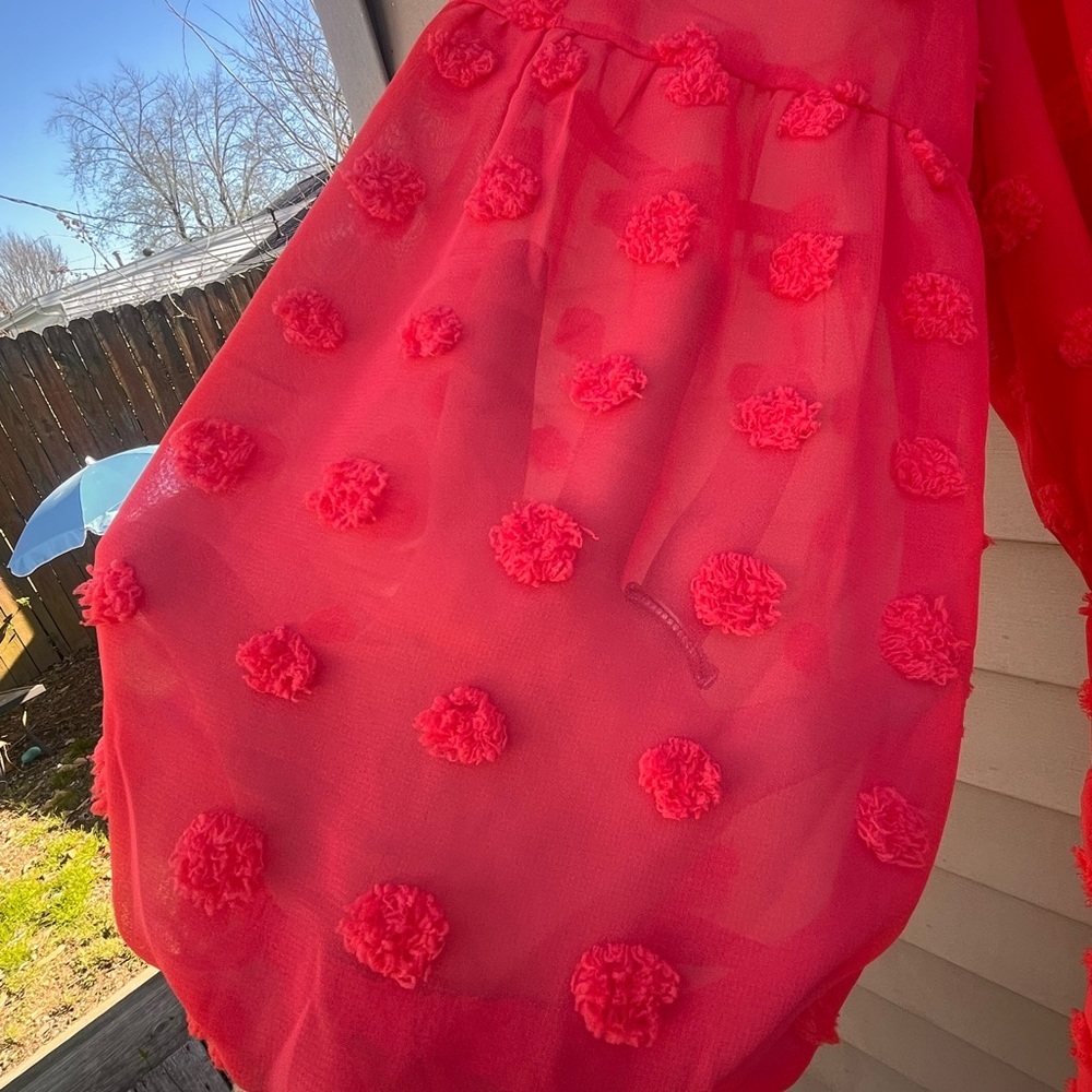 Vibrant Textured Dress - Picture 6 of 6